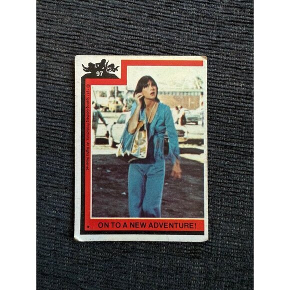 1977 Charlie’s Angels Trading Card #97 – “On to a New Adventure!” - Picture 1 of 9